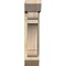 Ekena Millwork Olympic Slat Rough Sawn Bracket w/ Offset Brace, Douglas Fir, 6"W x 18"D x 26"H BKT0604X18X26OLY06RDF - alternate 3
